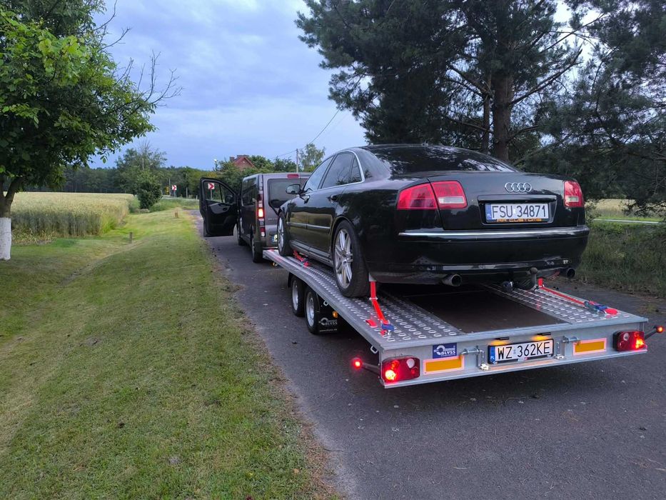 Usługi Lawetą – Transport Pojazdów / Maszyn/Holowanie