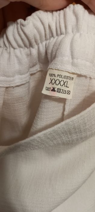 Spodnie na lato duży rozmiar