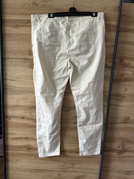 Spodnie damskie materiałowe / plus size / 44-46