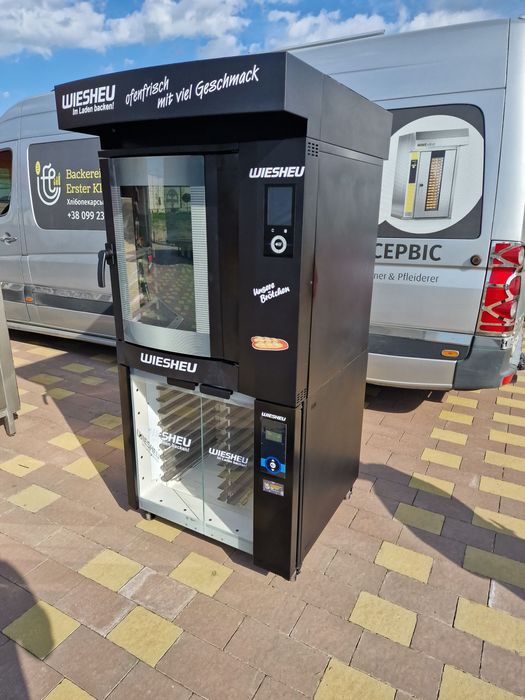 Хлебопечь для пекарни хлібопіч Wiesheu с Германии из розтiйкою NEU