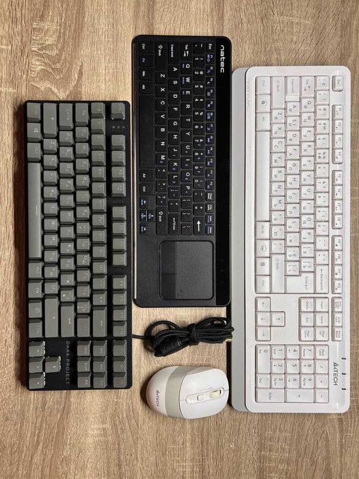 » Клавуатура ігрова Dark Project 80% RGB Беспровідна з тачпалом A4Tech