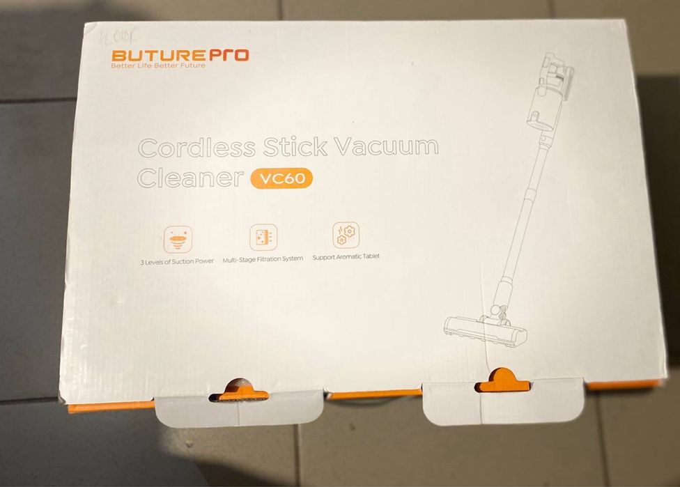 Акумуляторний пилосос BuTure VC60 38000PA 450 Вт до 55 хв 1,5 л