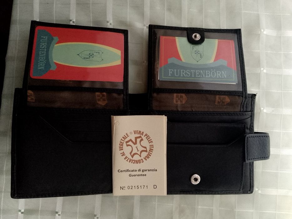Портмоне мужское,кожаное. FURSTENBORN  ( FB 18-18905 B)