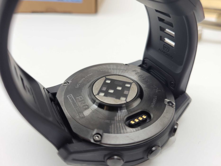 Zegarek sportowy Garmin Fenix 7X Pro Sapphire Solar czarny JAK NOWY !
