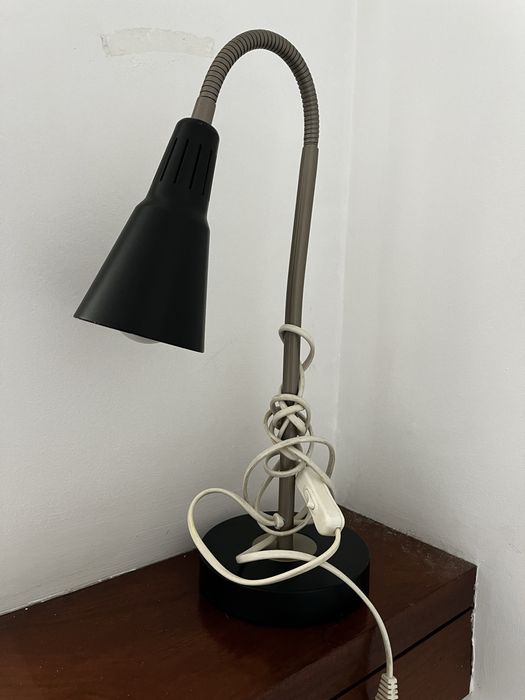 Candeeiro ikea preto