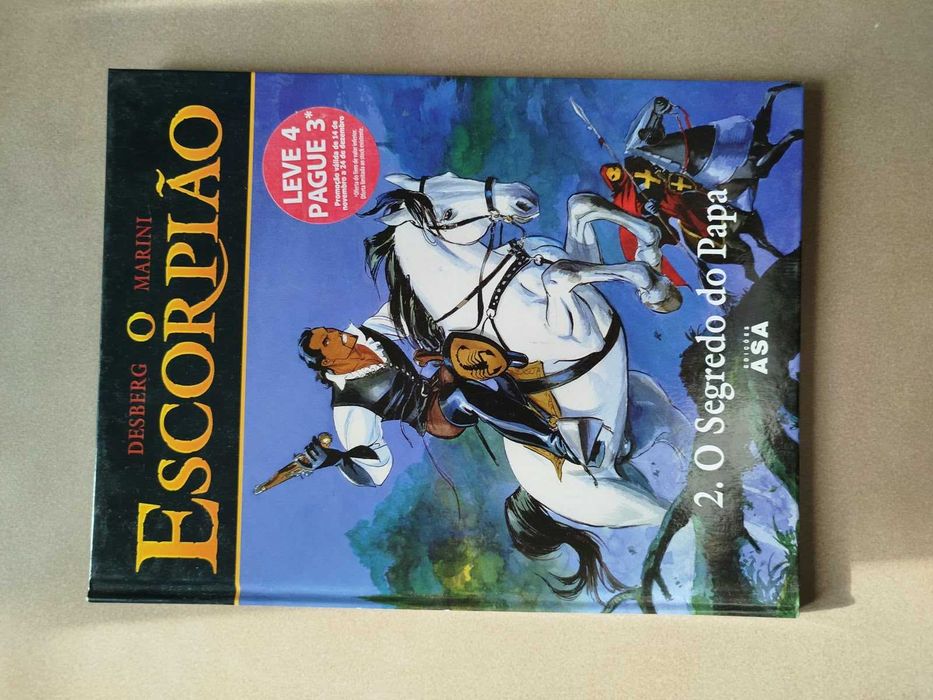 Album BD "O Escorpião 2 O Segredo do Papa"