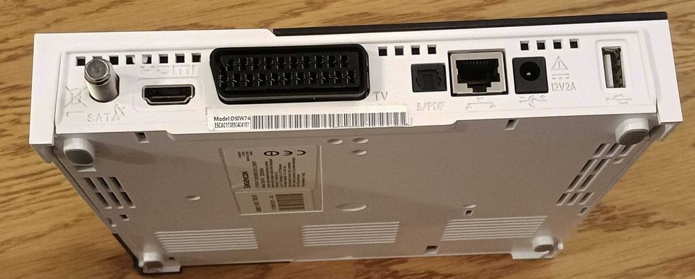 Dekoder Sagemcom DSIW74 + pilot + zasilacz stan bdb