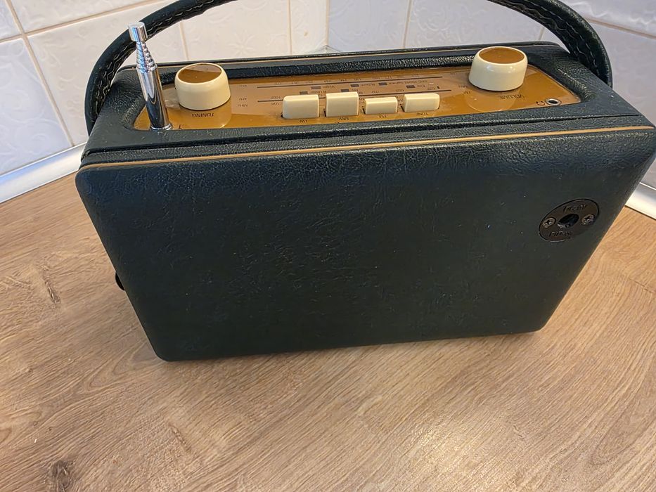 Retro radio ROBERTS r250 ciemno zielone boho