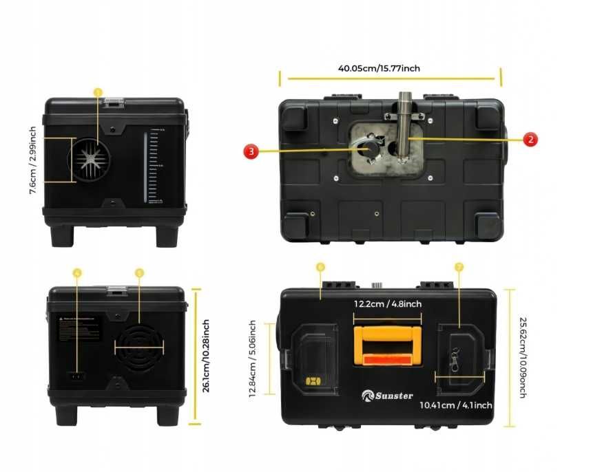 ‼️ ВЕБАСТО 5-12кВт Дизельний обігрівач автономка Отопитель 12/24/230В