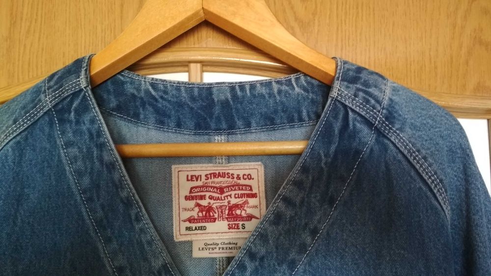 Чоловіча джинсова куртка Leviis Union Engineer - S-M-L оверсайз