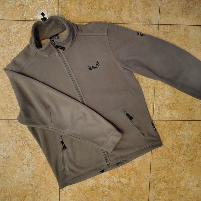 Флісова кофта куртка Jack Wolfskin Polartec Чоловіча (Оригінал, Розмір M)