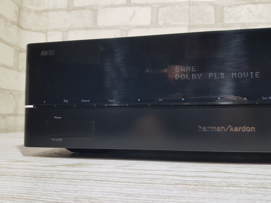 7.2 AV ресивер HARMAN KARDON AVR 171, +1., *7x100 Вт,AirPlay,USB, Blue