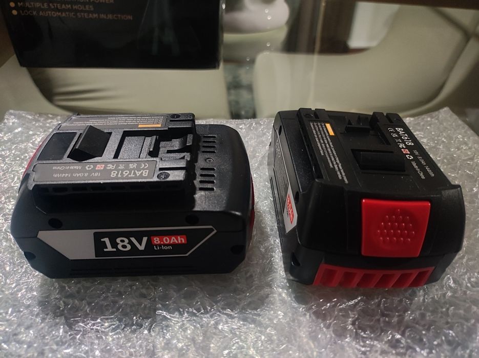 Baterias 18 volts compatíveis com máquinas Bosch