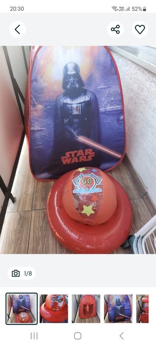 Namiot Star Wars plus nowe dmuchance i szlafrok gratis