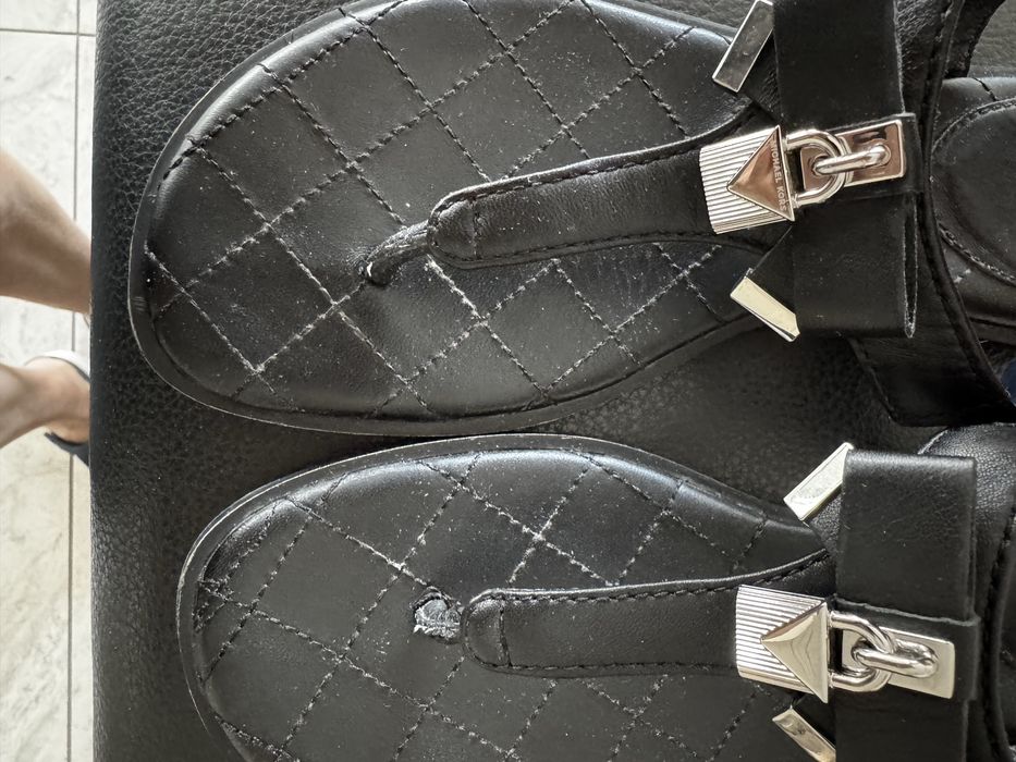 Michael Kors sandałki japonki 37/7M. Wkładka 24 cm