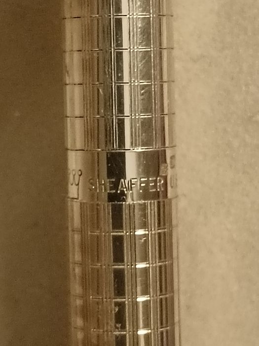 Canetas - esferográfica Sheaffer Targa em prata