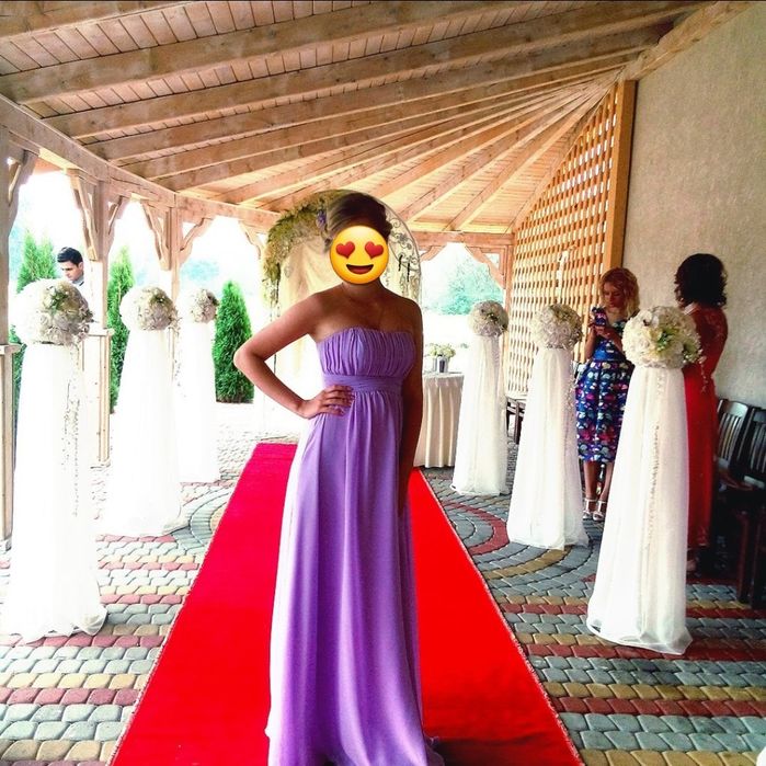 Випускне шифонове плаття