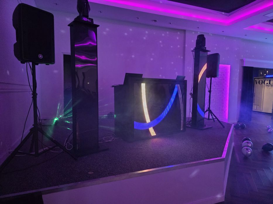 Stół led dla Dj 4k wysokiej jakości+ towery led