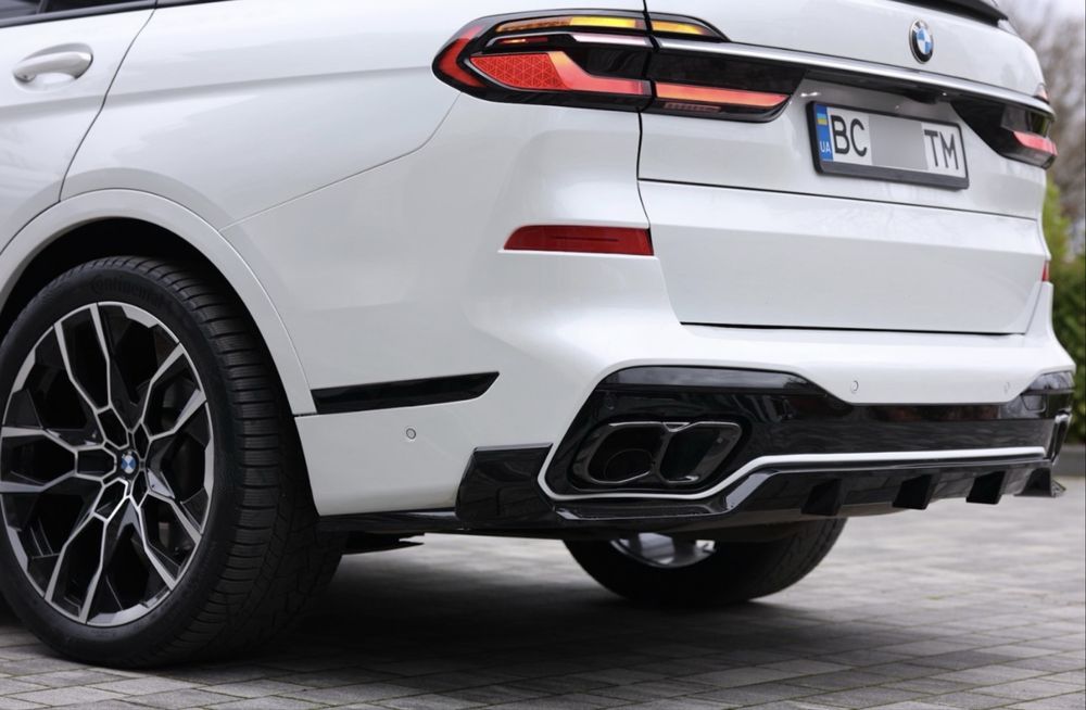 Обвес M-Perfomance для BMW X7 G07 LCI 2022+ Накладки Спойлер Paradigma