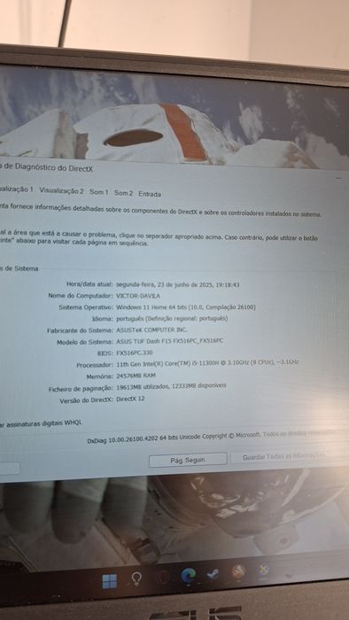 - ASUS TUF - portátil gaming