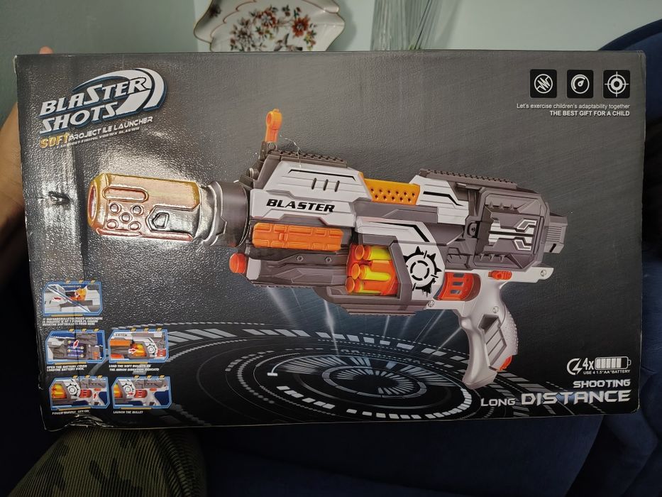 Nerf blaster nova selado