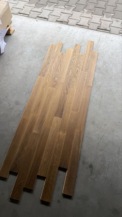 Parkiet dębowy thermo, OUTLET 14m2