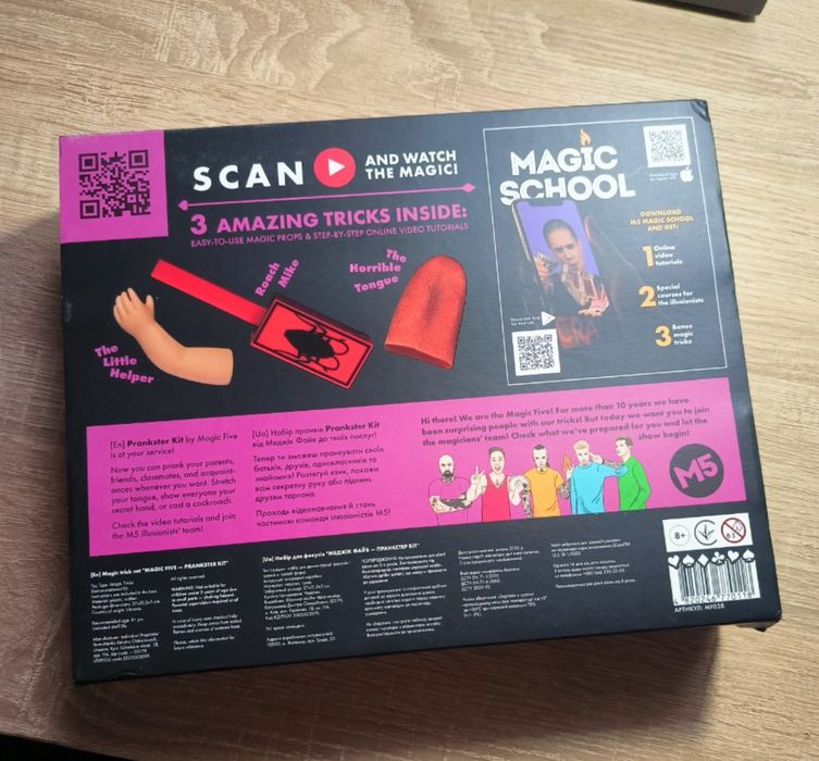 Іграшка - набір для фокусів Magic Five Prankster Kit (MF038)