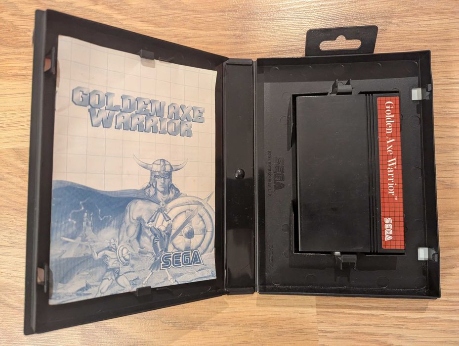 Golden Axe Warrior – Sega Master System – Jogo raro, completo