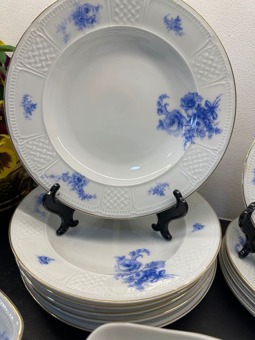 Zestaw obiadowy Schlaggenwald Czechoslovakia