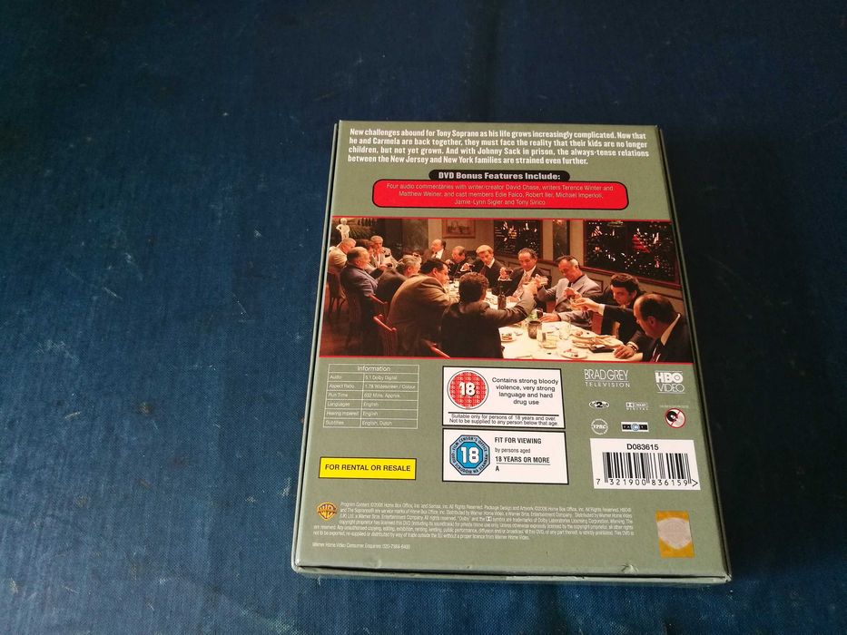 The Sopranos  6	4XDVD (legendagem em Inglês)