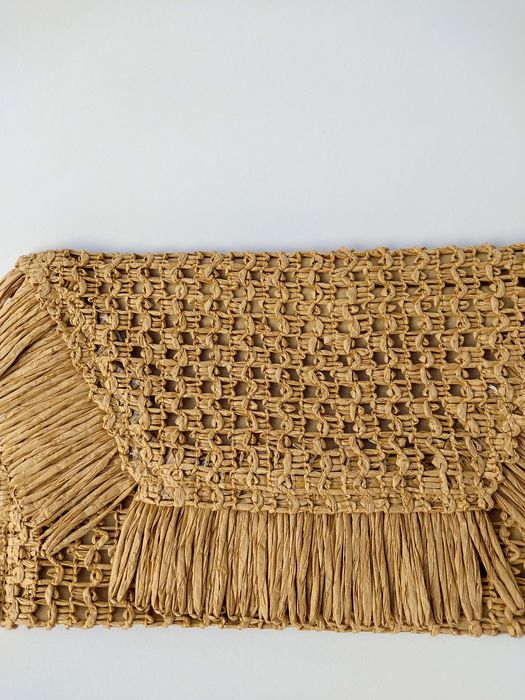 Mala de mão - Necessaire efeito palha •nova|embalada•