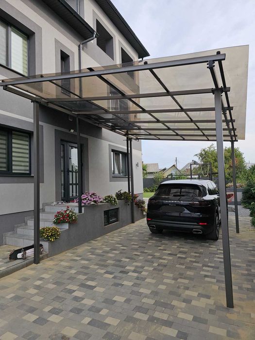 Автонавес собери сам, Навес для дома, Навес для дачи