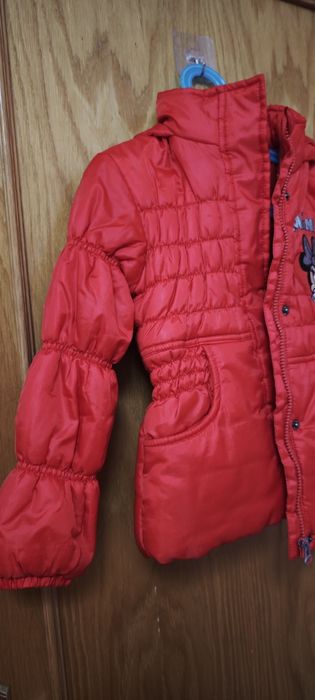 Casaco vermelho menina 6 anos
