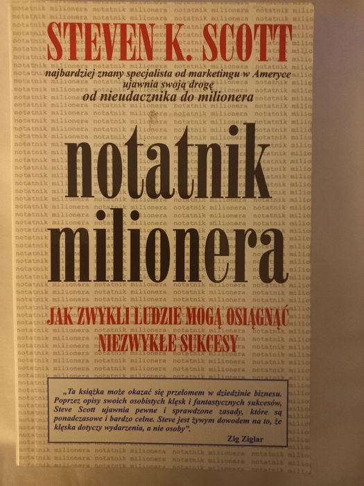 Notatnik milionera Scott