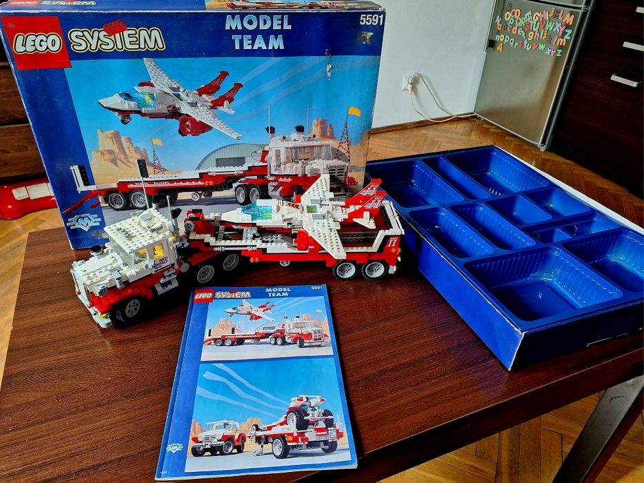 4 zestawy Lego Model Team