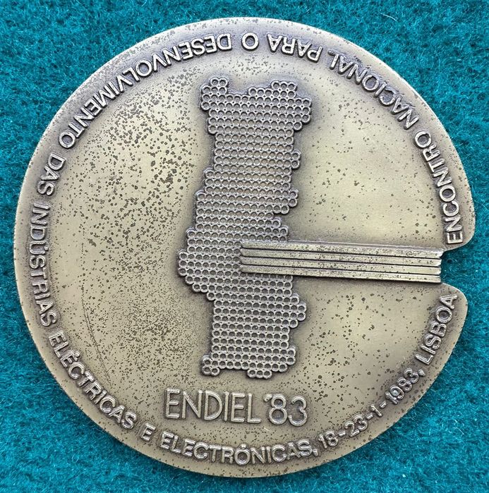 Medalha comemorativa em bronze