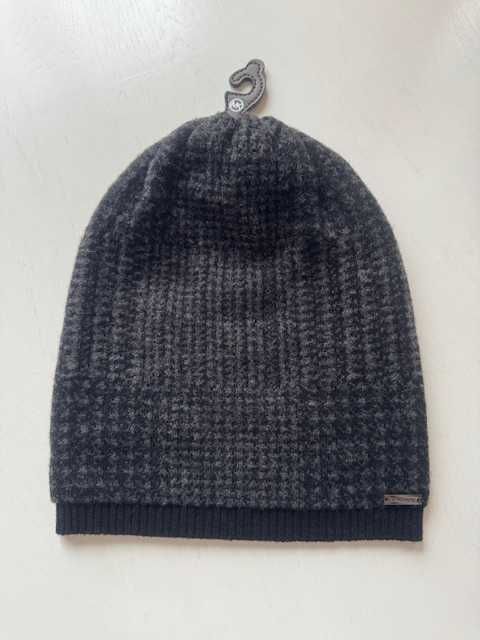 Шапка мужская Michael Kors, оригинал, очень тёплая, шерсть 100%