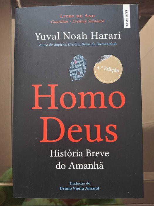 Livro Homo Deus de Yuval Noah