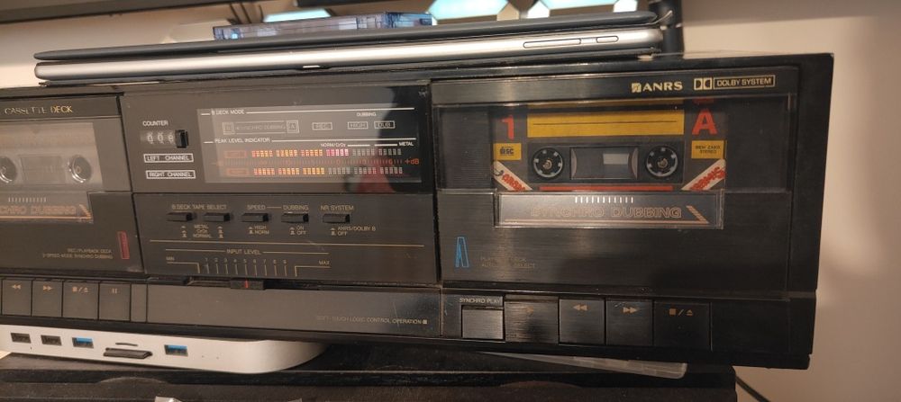 JVC TD-W110 deck z lat 80