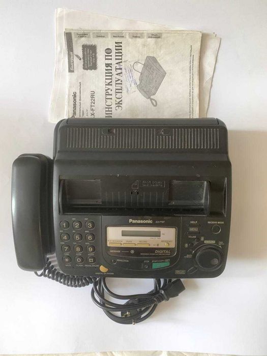 Телефон факс Panasonic KX-FT67