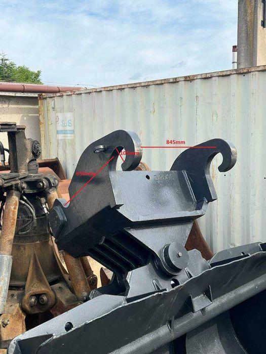 Szybkozłącze hydrauliczne Verachtert SW CW-55 Łyżka  PC450, PC490