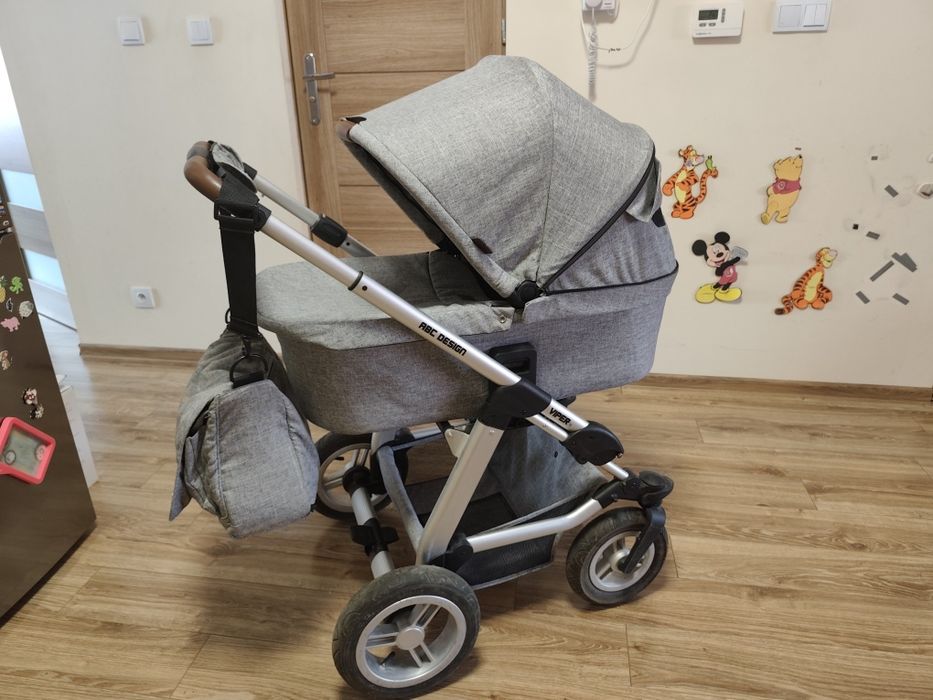 Wózek ABC Design Viper 4R + Fotelik Kiddy PRO 2