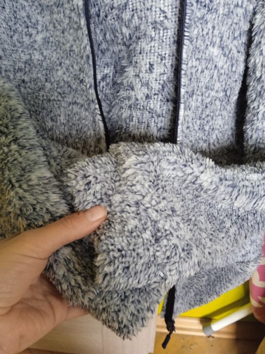 Ciepła bluza z kapturem miś S