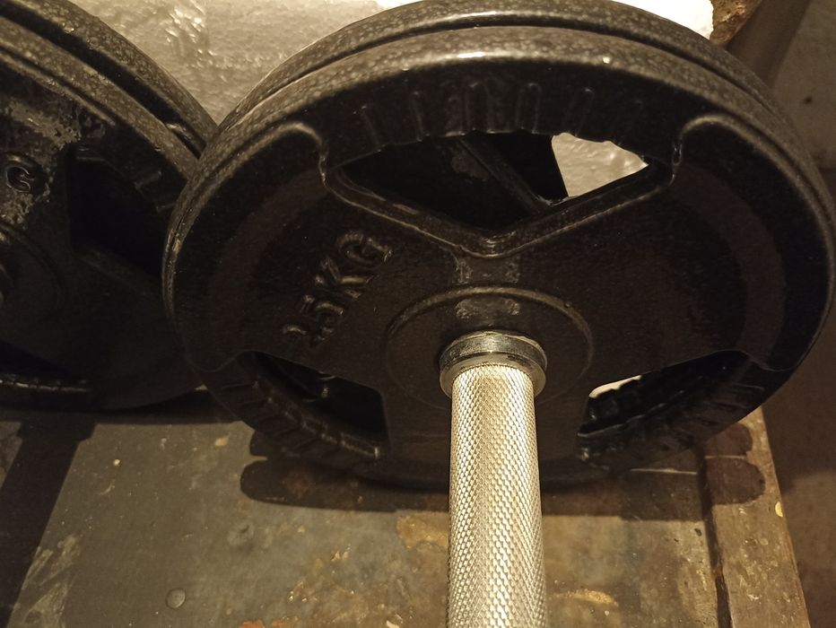Hantle żeliwne 2x14.5 kg