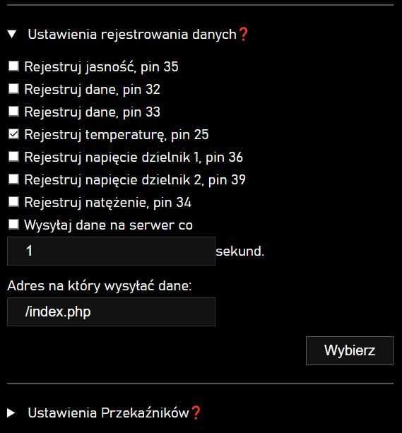 Sterownik uniwersalny ustawiany przez Wi-Fi
