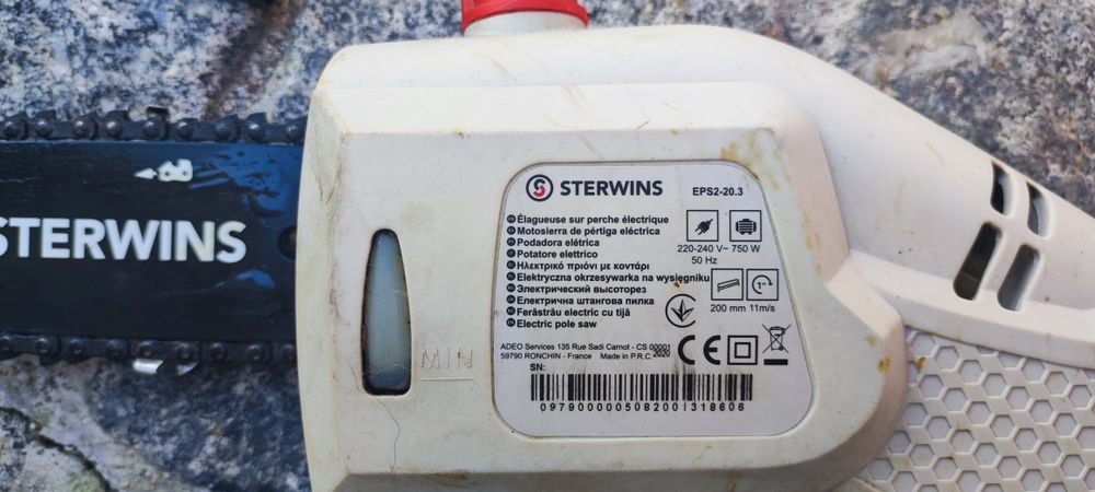 Serra elétrica telescópica