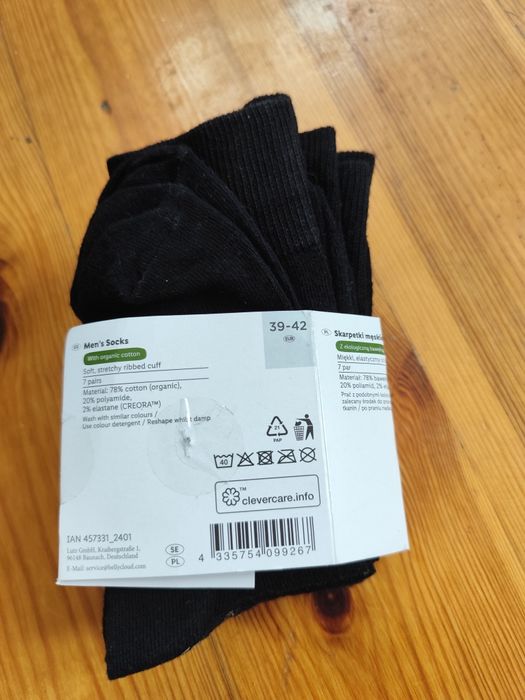 Skarpety Livergy 39-42 nowe 4 pary