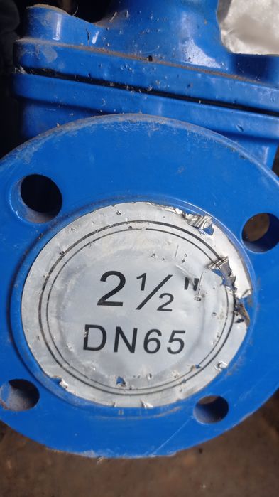 Засувка чав. з обгумованим клином DN 65 PN16 (GV-16F)