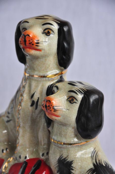 figurka Staffordshire psy spaniele