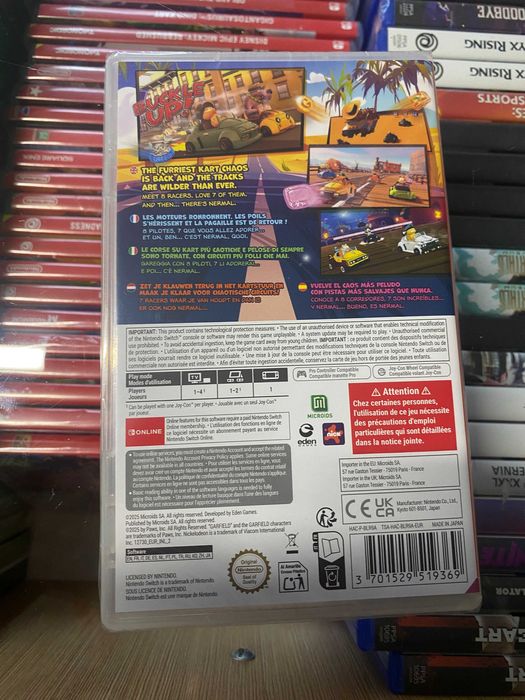 Garfield Kart 2: All You Can Drift [Switch] PL, NOWA